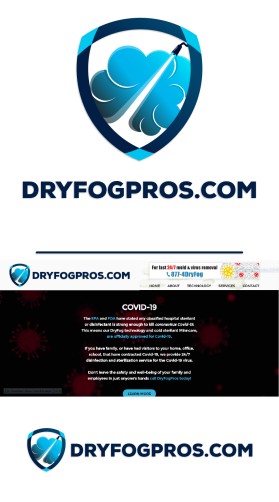 Logo Design Entry 1901795 submitted by Ternak Design to the contest for DryFogPros.com run by Rodast66