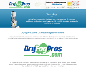 Logo Design entry 1901881 submitted by pkgoyal1992 to the Logo Design for DryFogPros.com run by Rodast66