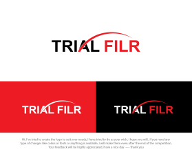 Logo Design entry 1902978 submitted by @KaranDevol to the Logo Design for Trial FILR run by Professor Puck