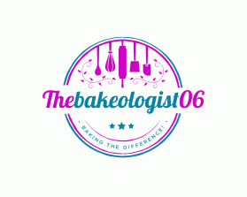 Logo Design entry 1903526 submitted by VanoMedia to the Logo Design for Thebakeologist06 run by perez hair design