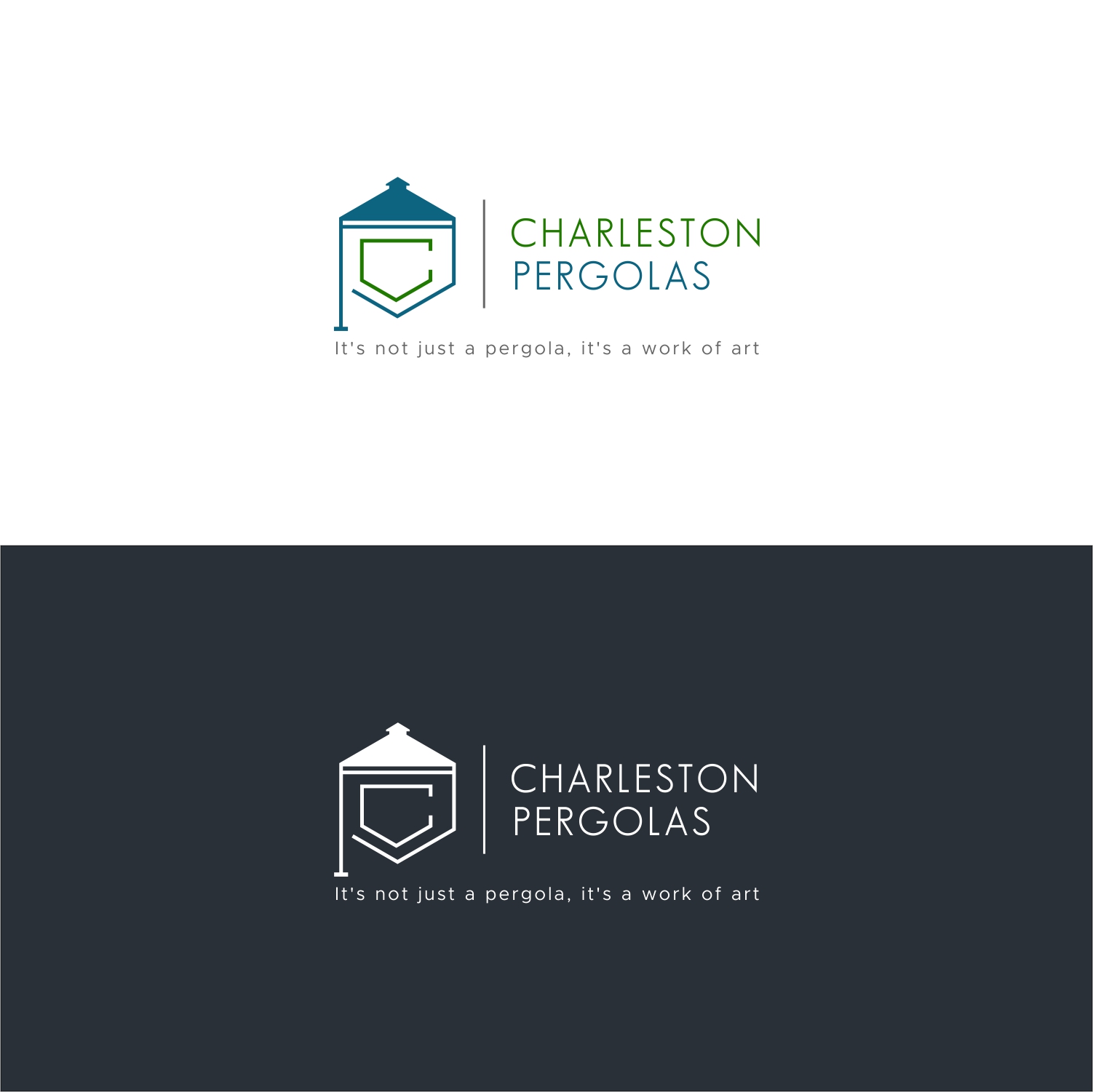 Logo Design entry 1904114 submitted by wellbeing to the Logo Design for https://charlestonpergolas.com/ run by NeptuneFox