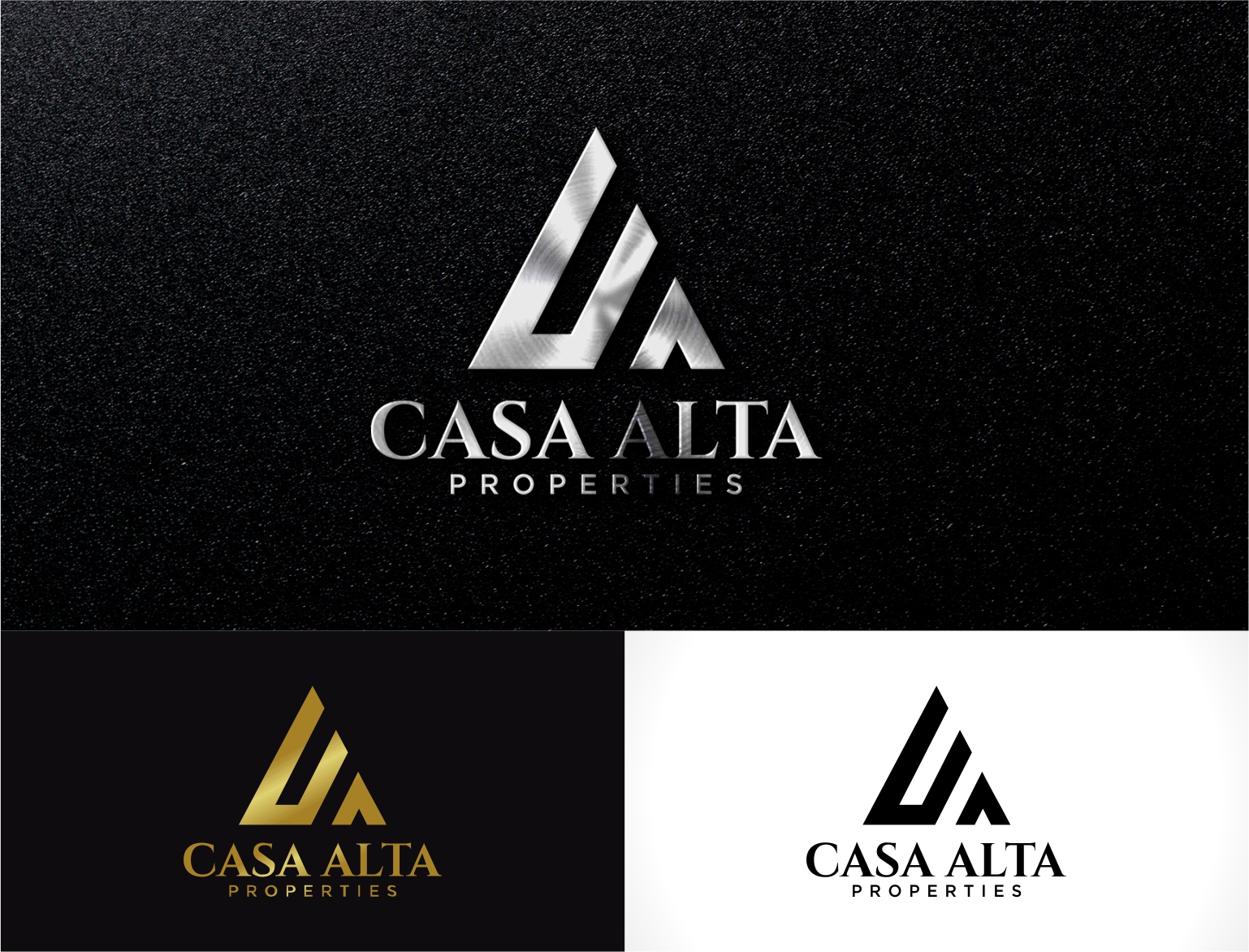 Logo Design entry 1908876 submitted by beckydsgn to the Logo Design for Casa Alta Properties run by Casa Alta Properties
