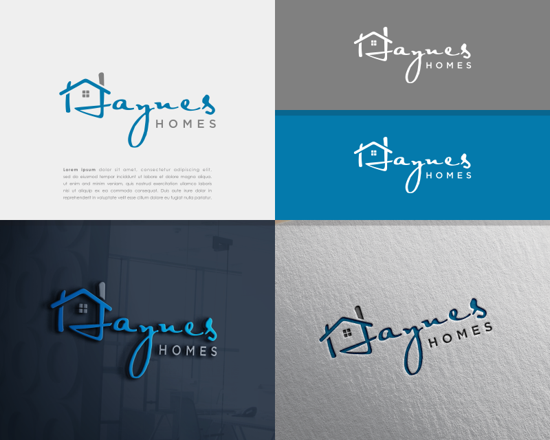 Logo Design entry 1909425 submitted by alley to the Logo Design for Haynes Homes run by Hayneshomes