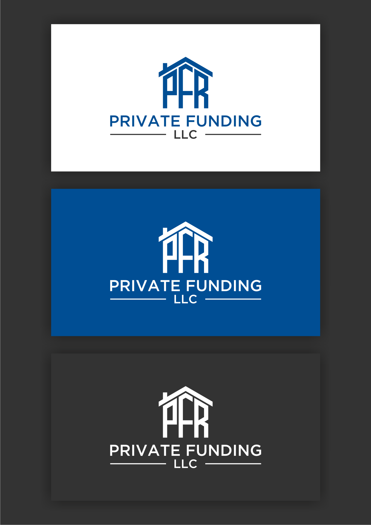 Logo Design entry 1909929 submitted by erna091 to the Logo Design for PFR Private Funding LLc run by pfrinvest 