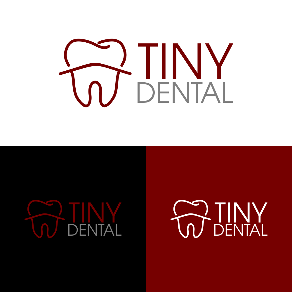 Logo Design entry 1910241 submitted by Salman to the Logo Design for Tiny Dental run by sarahebouchard