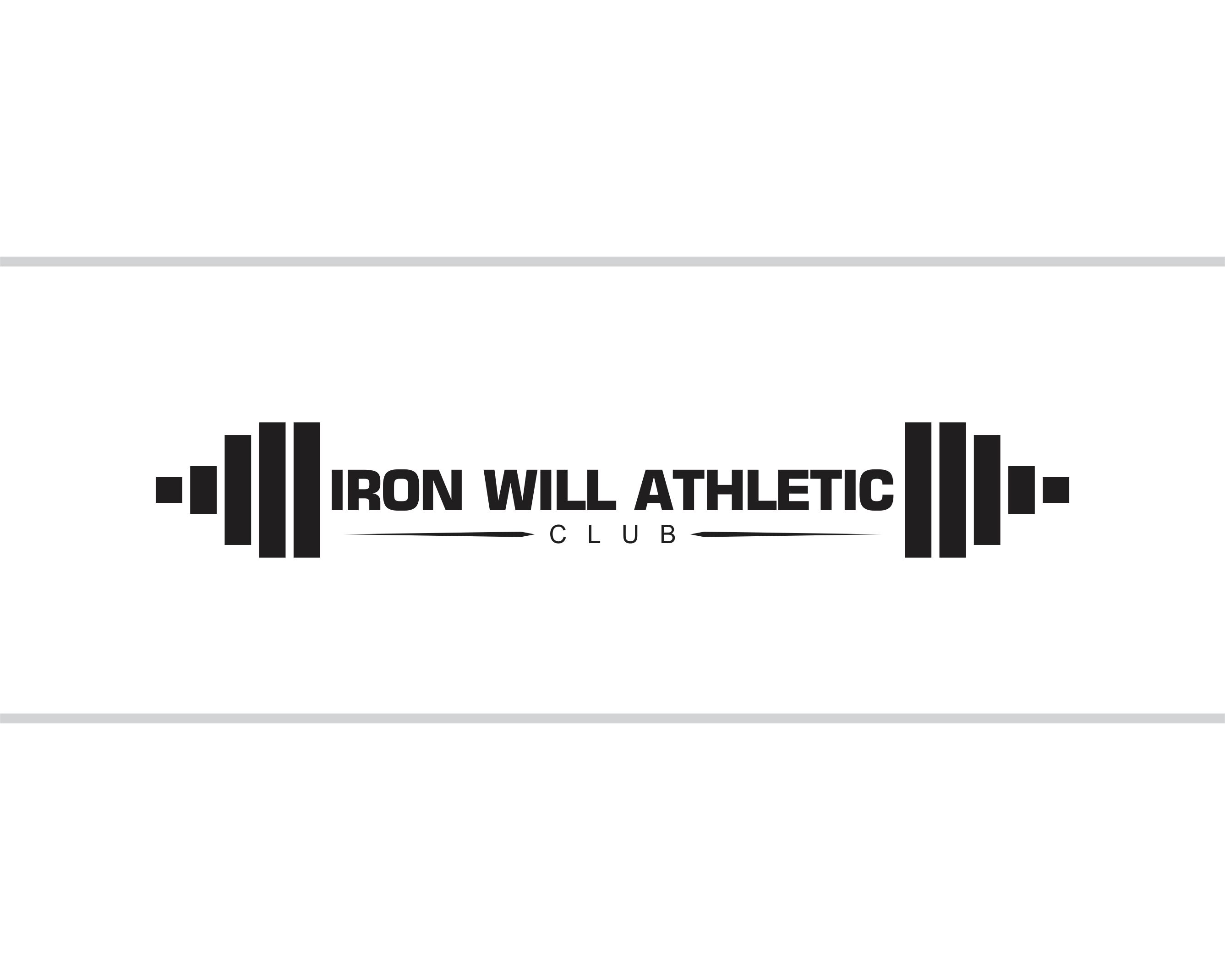 Logo Design entry 1911405 submitted by Di-sign to the Logo Design for Iron Will Athletic Club run by thomasdbruton