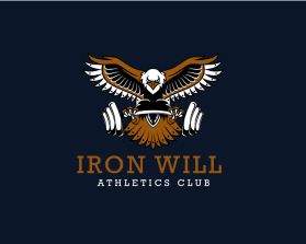 Logo Design entry 1911406 submitted by Design Rock to the Logo Design for Iron Will Athletic Club run by thomasdbruton