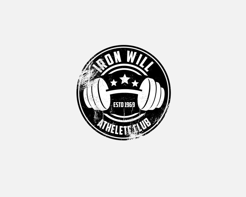 Logo Design entry 1911412 submitted by smedok1977 to the Logo Design for Iron Will Athletic Club run by thomasdbruton