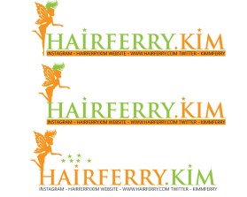 Another design by humayra submitted to the Logo Design for HairFerry.Kim by HairFerry.Kim