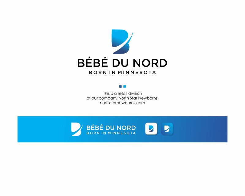 Logo Design entry 1915010 submitted by okley to the Logo Design for Bébé du Nord run by northstarnewborns