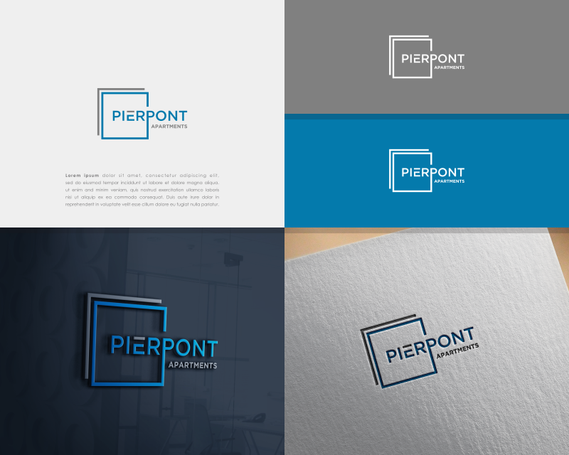Logo Design entry 1906304 submitted by alley to the Logo Design for Pierpont Apartments run by smithtandygroup