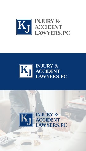 Logo Design Entry 1915456 submitted by Pendejo to the contest for KJ Injury & Accident Lawyers, PC run by kjlawyers
