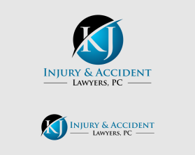 Logo Design entry 1915575 submitted by Ipank to the Logo Design for KJ Injury & Accident Lawyers, PC run by kjlawyers