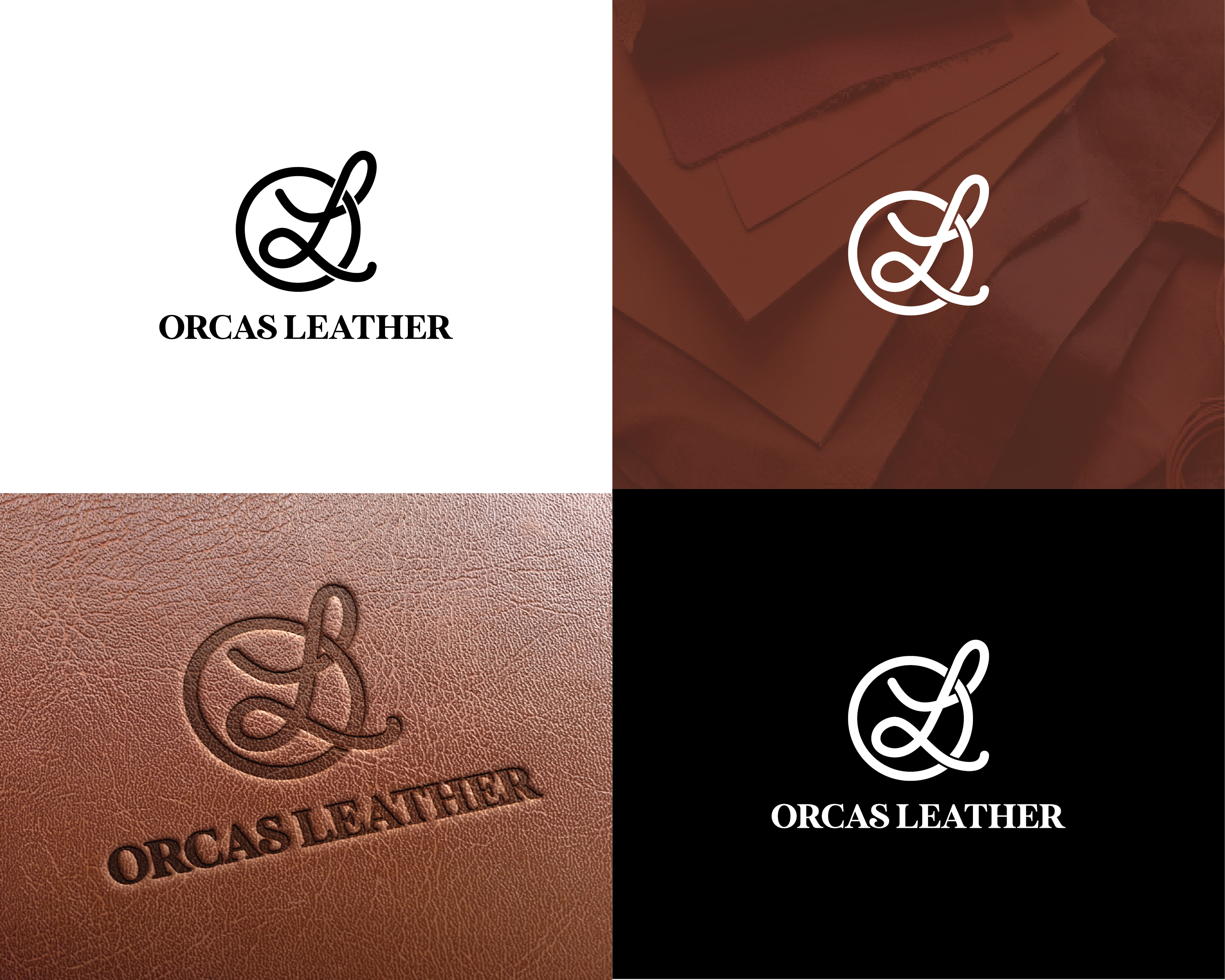 Logo Design entry 1916238 submitted by azimi11adam to the Logo Design for Orcas Leather or Orcas Island Leather run by mindysonshine