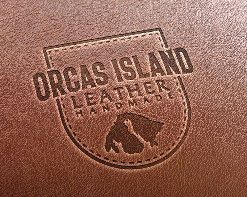 Logo Design entry 1916238 submitted by Amit1991 to the Logo Design for Orcas Leather or Orcas Island Leather run by mindysonshine