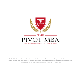 Logo Design entry 1916507 submitted by ENVIRON to the Logo Design for The Pivot MBA run by duane0621