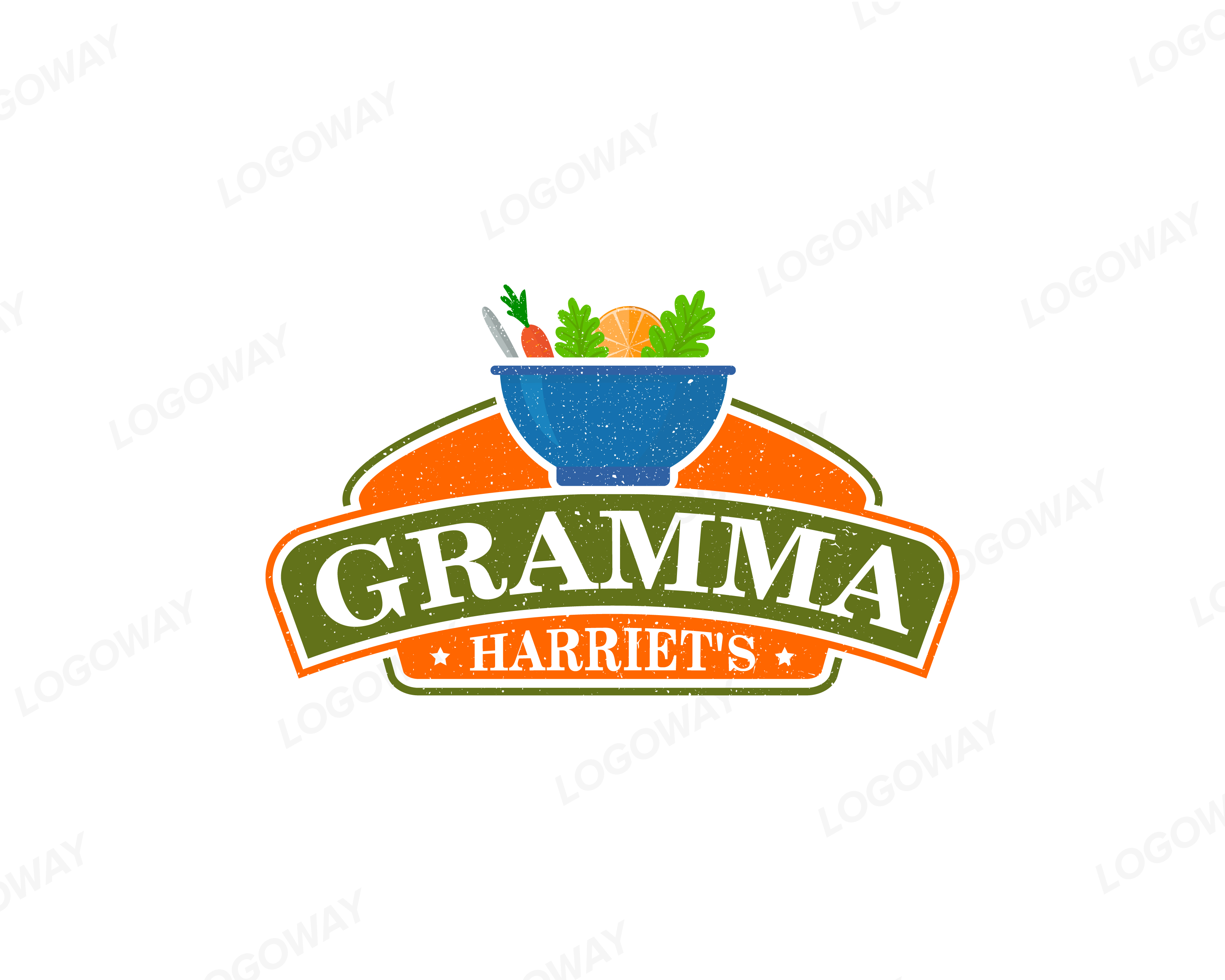 Logo Design entry 1916598 submitted by logoway to the Logo Design for Gramma Harriet's  run by ashleydezura