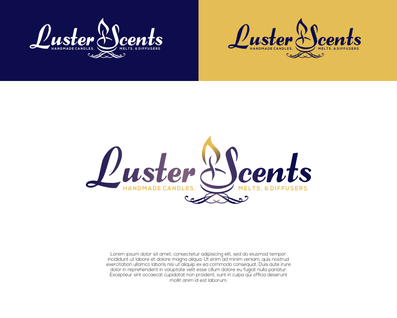 Logo Design entry 1916817 submitted by SATRI to the Logo Design for Luster Scents run by lusterscents