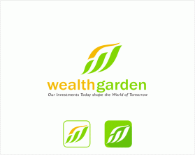 Logo Design entry 1919879 submitted by Asri to the Logo Design for [Please see updated uploads for inspiration] wealthgarden - Our Investments Today shape the World of Tomorrow run by kohstall