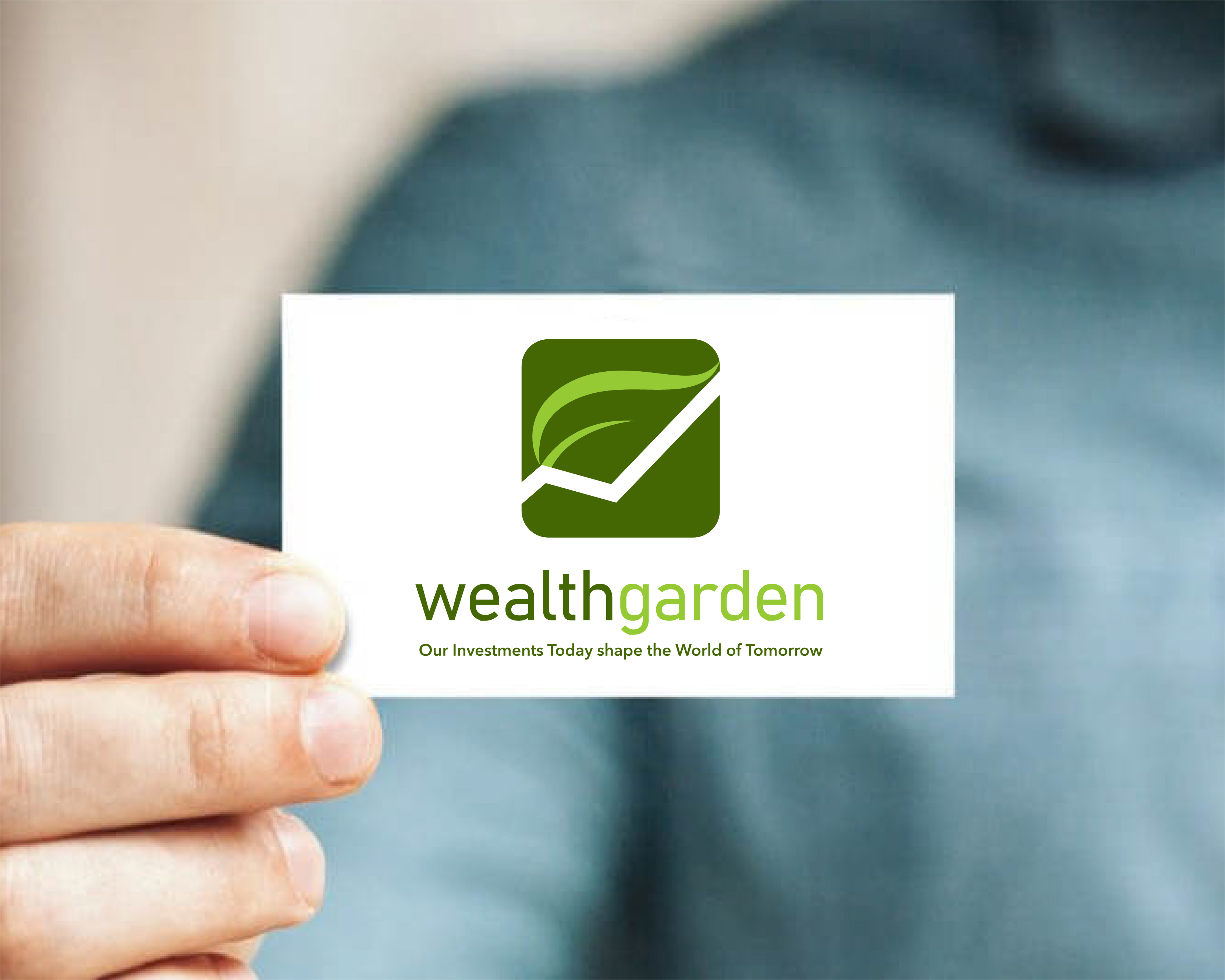 Logo Design entry 1919879 submitted by Logos to the Logo Design for [Please see updated uploads for inspiration] wealthgarden - Our Investments Today shape the World of Tomorrow run by kohstall