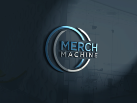 Logo Design entry 1920225 submitted by djavadesign to the Logo Design for Merch Machine run by Blakrezlaw