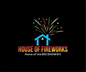 Logo Design entry 1921237 submitted by @KaranDevol to the Logo Design for House of Fireworks run by lambosg