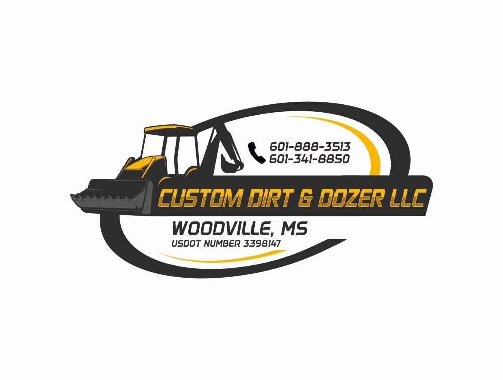 Graphic Design entry 1922285 submitted by Uutjundi to the Graphic Design for Custom Dirt & Dozer, LLC run by leshamotes