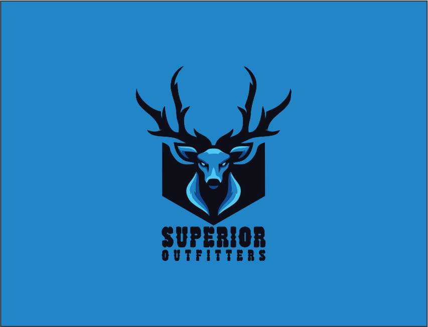 Large Deer Head Logo