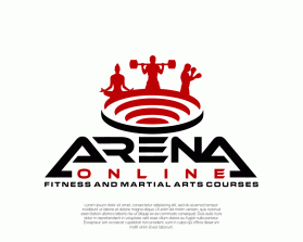 Logo Design entry 1923240 submitted by Ipank to the Logo Design for Arena Online run by Scavone1983