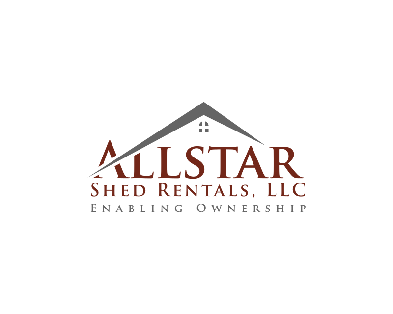 Logo Design entry 1927169 submitted by HUSNUL7 to the Logo Design for Allstar Shed Rentals, LLC run by yoder76