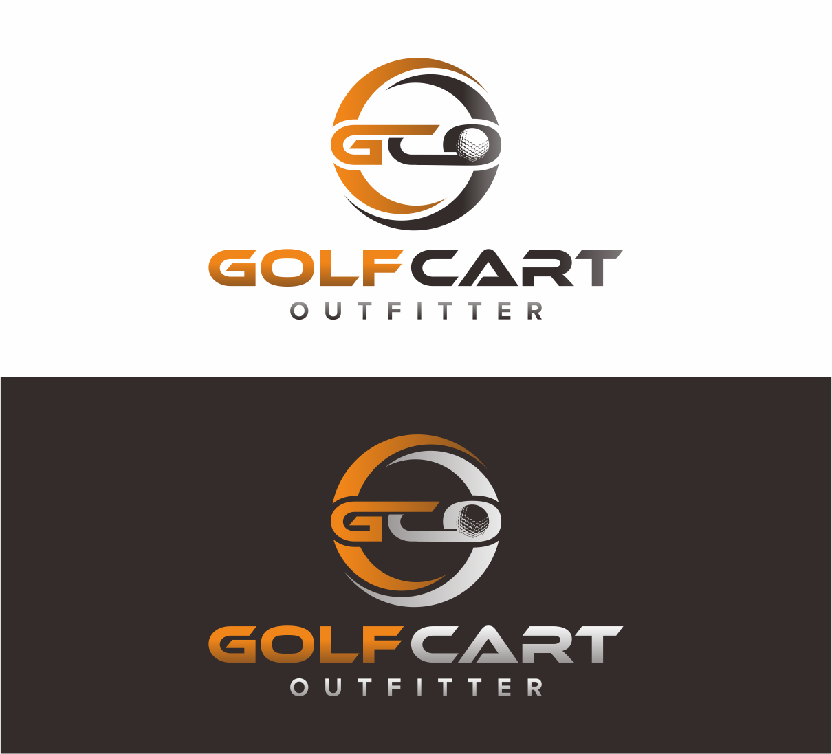 Logo Design entry 1928208 submitted by makrufi to the Logo Design for Golf Cart Outfitter run by craig323