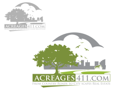 Logo Design entry 1928469 submitted by Sasandira to the Logo Design for acreages411.com run by Lindalee