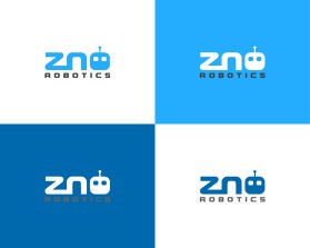 Logo Design entry 1928474 submitted by Blh14 to the Logo Design for ZNO Robotics run by leesab@smilenycity.com