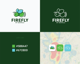 Logo Design entry 1928531 submitted by DreamLogo to the Logo Design for Firefly by GeoVelo run by GeoVelo