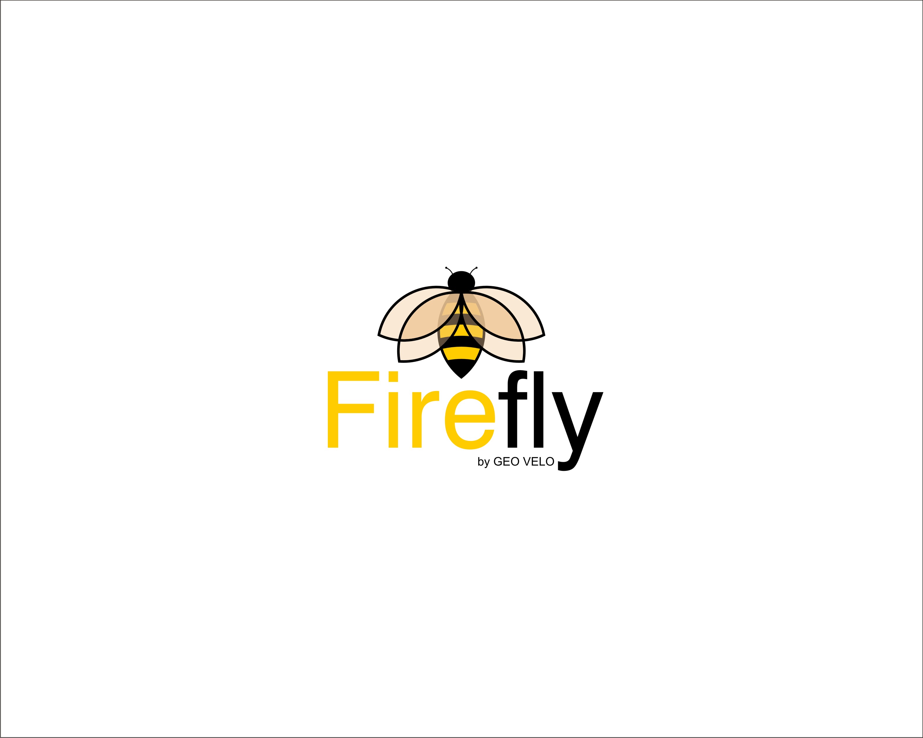 Free Vector | Gradient colored firefly logo template