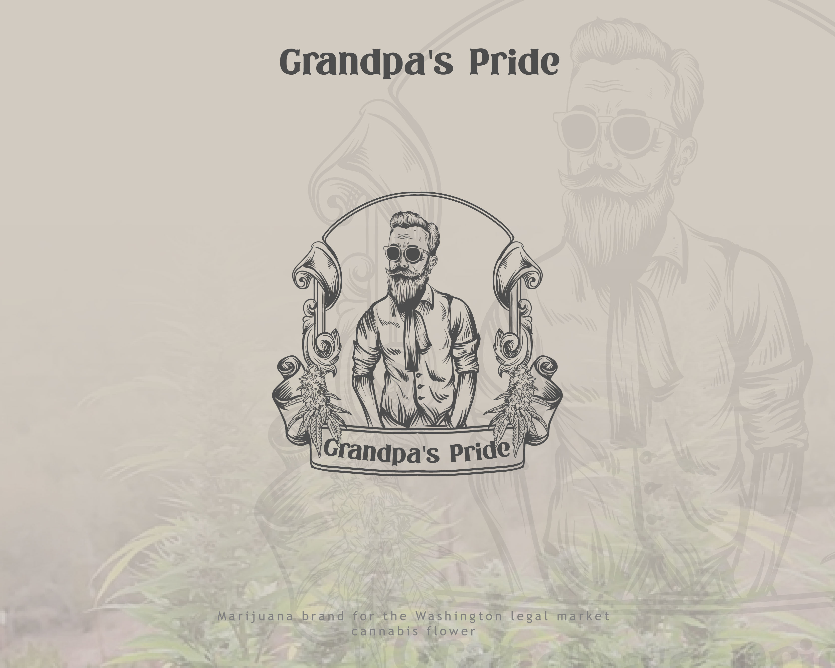 Logo Design entry 1928809 submitted by Hoho Design to the Logo Design for Grandpa's Pride run by Ryankunkel425