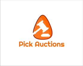 Logo Design entry 1929370 submitted by boogie woogie to the Logo Design for Pick Auctions run by simyonilin@gmail.com