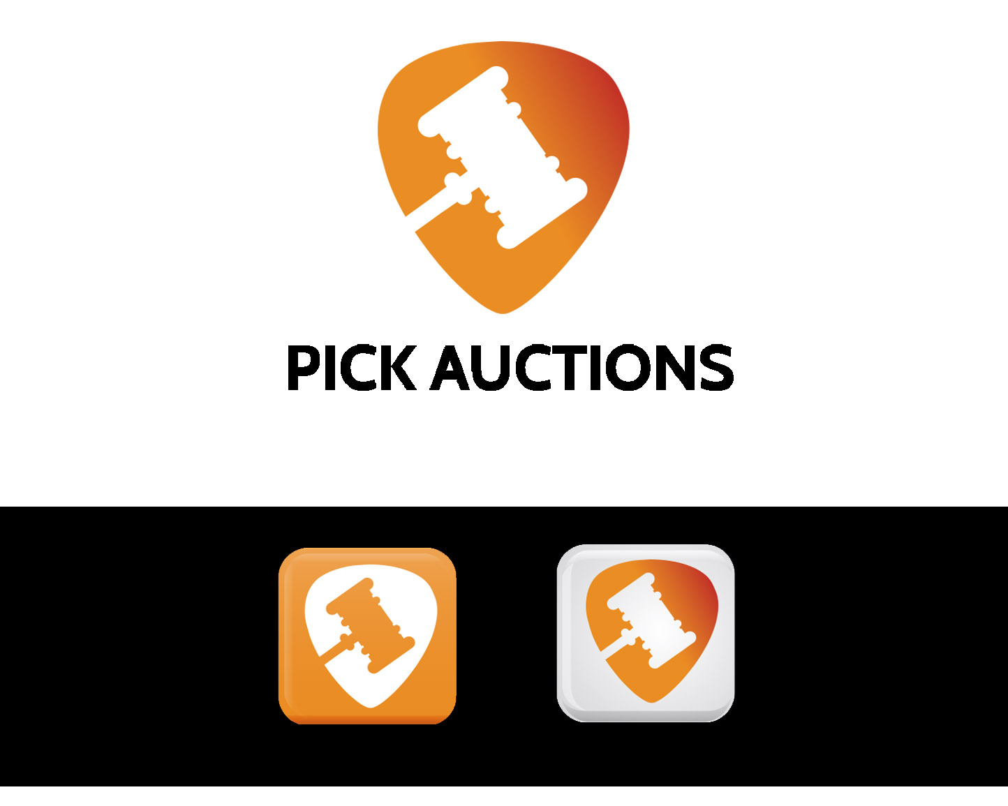 Logo Design entry 1929676 submitted by quimcey to the Logo Design for Pick Auctions run by simyonilin@gmail.com