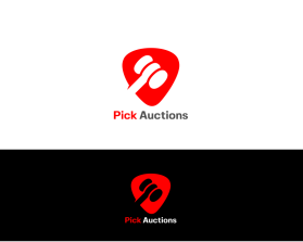 Logo Design entry 1929676 submitted by sella to the Logo Design for Pick Auctions run by simyonilin@gmail.com