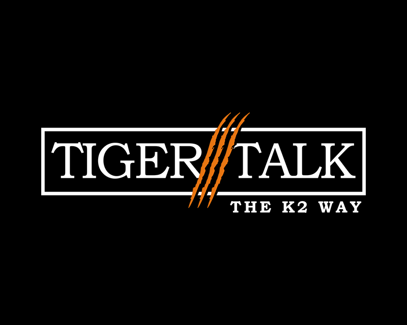 Logo Design entry 1929949 submitted by ChampenG to the Logo Design for Tiger Talk:  The K2 Way run by CSEC