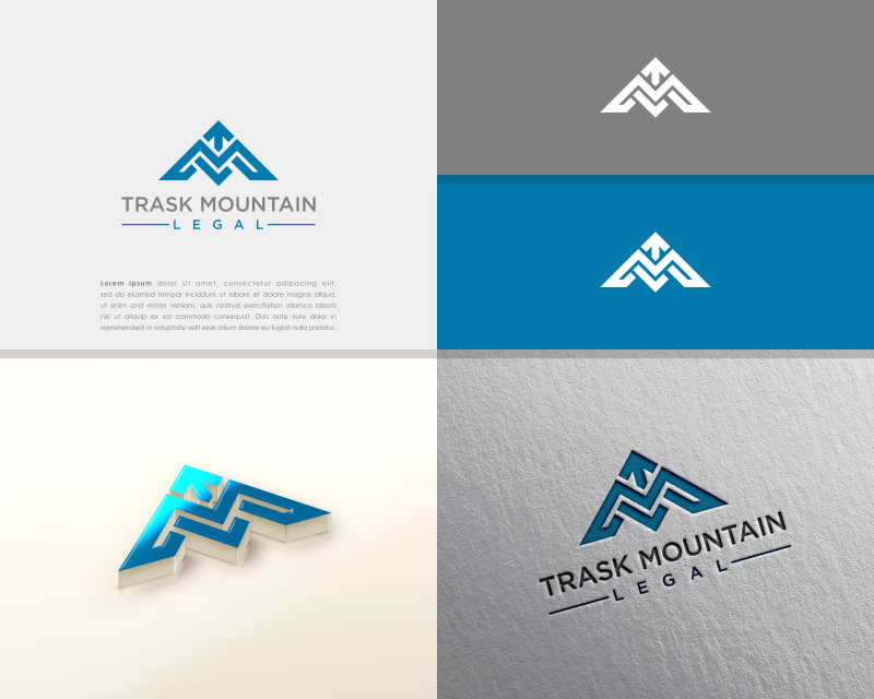 Logo Design entry 1932043 submitted by alley to the Logo Design for Trask Mountain Legal run by jlsenner@willamette.edu