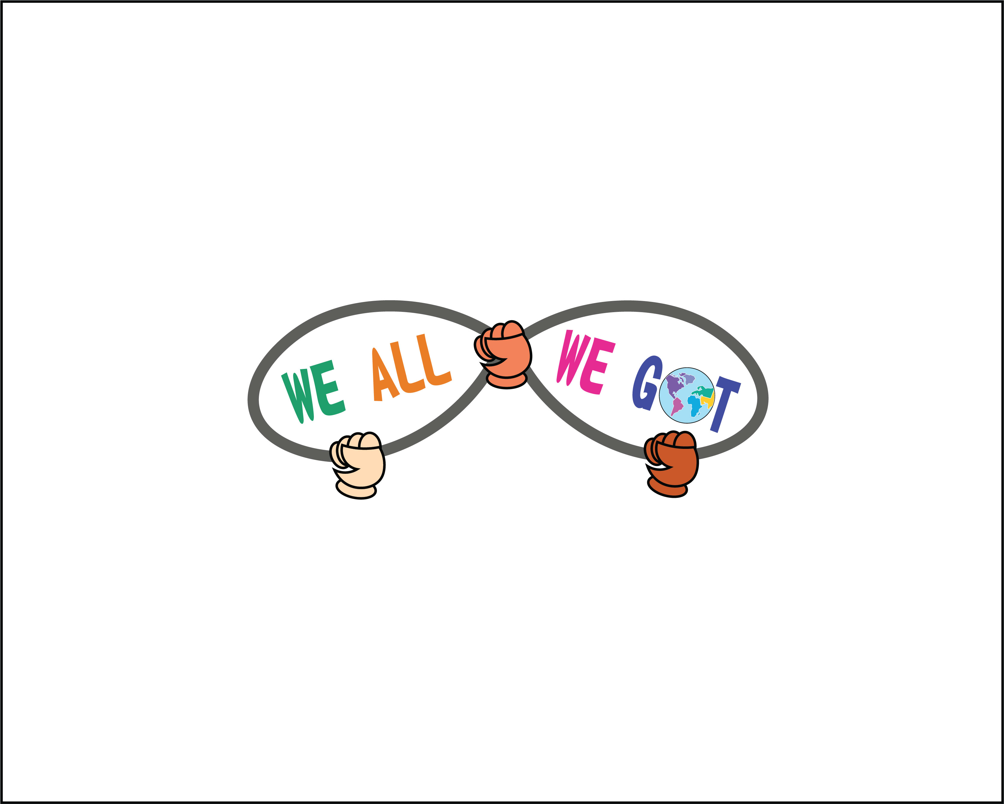 T-Shirt Design entry 1935332 submitted by Adh26 to the T-Shirt Design for We All We Got run by destinedinc