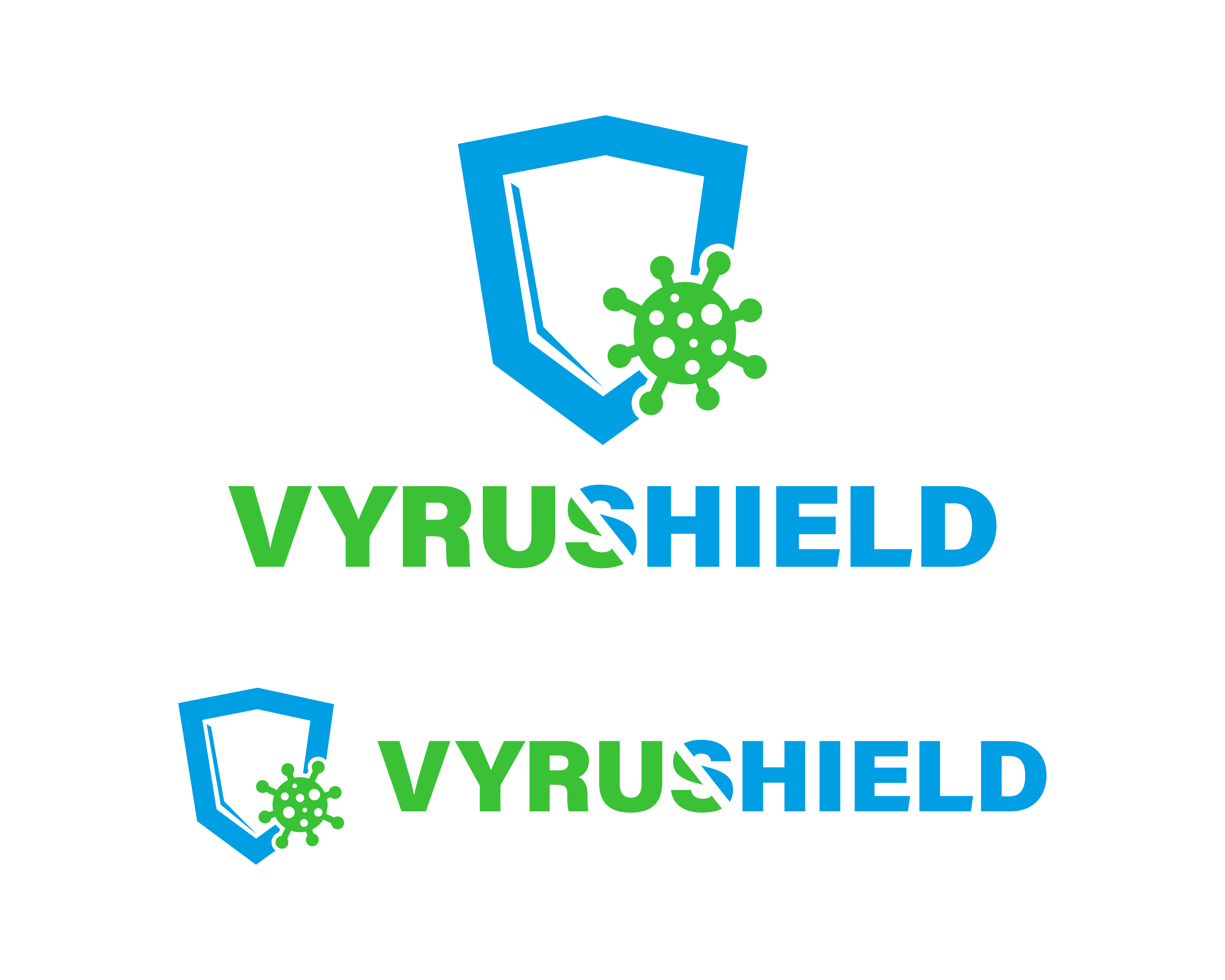 Logo Design entry 1936278 submitted by Azwar80 to the Logo Design for VyruShield run by Robso966