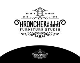 Logo Design entry 1936666 submitted by PRO OUB to the Logo Design for Hronchek Arts & Crafts Furniture Studio run by dhronchek