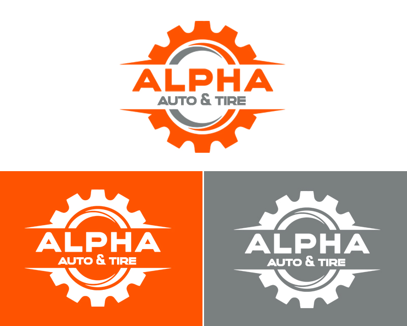 Logo Design entry 1938204 submitted by venkydarling to the Logo Design for Alpha Auto & Tire run by Rybred