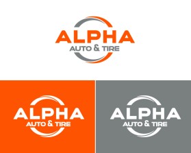 Logo Design entry 1938205 submitted by robertdc to the Logo Design for Alpha Auto & Tire run by Rybred