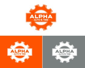 Logo Design entry 1938206 submitted by ikdesign to the Logo Design for Alpha Auto & Tire run by Rybred