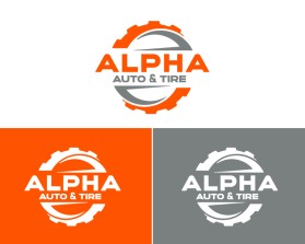 Logo Design entry 1938208 submitted by b@dluck to the Logo Design for Alpha Auto & Tire run by Rybred