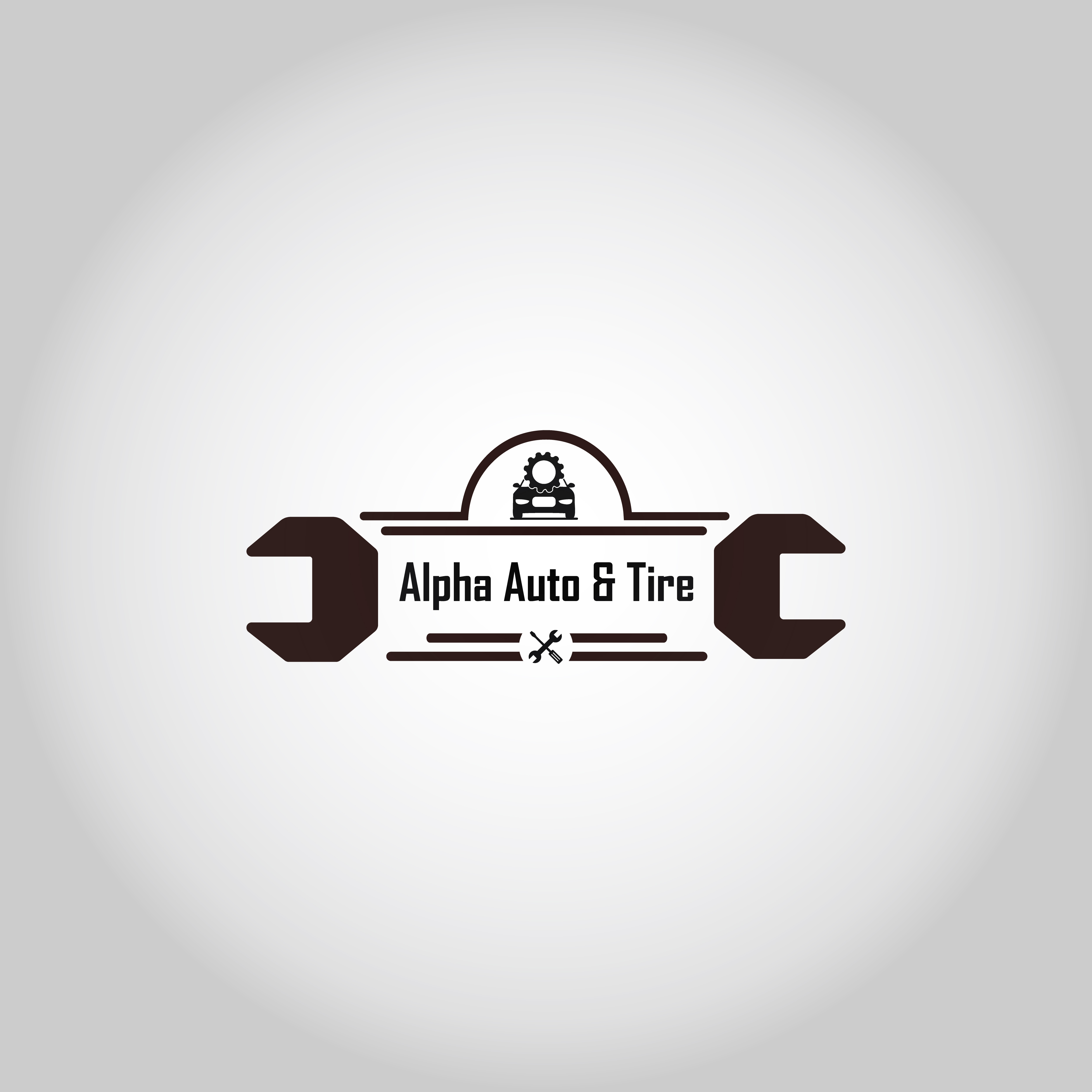 Logo Design entry 1938319 submitted by osman36 to the Logo Design for Alpha Auto & Tire run by Rybred