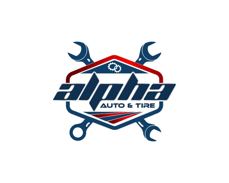 Logo Design entry 1938322 submitted by idnas01 to the Logo Design for Alpha Auto & Tire run by Rybred
